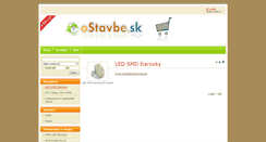 Desktop Screenshot of eshop.ostavbe.sk